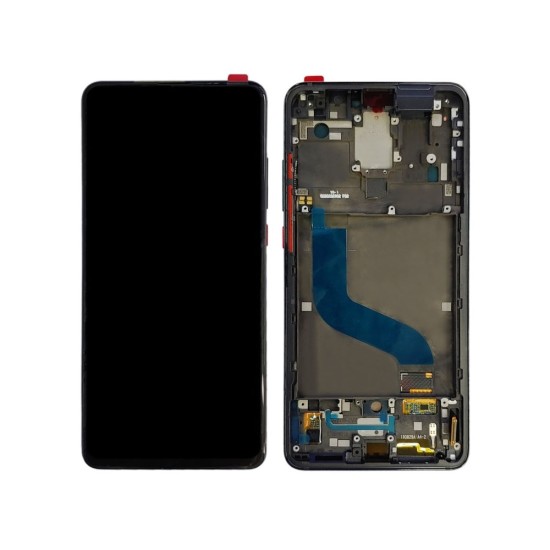 TOUCH+DISPLAY COM FRAME XIAOMI MI 9T/MI 9T PRO/REDMI K20 PRO 6,53" PRETO